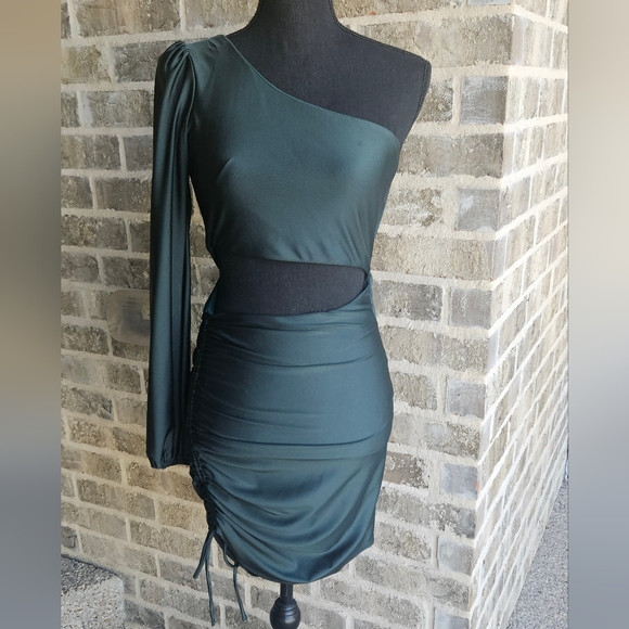 Green B Darlin Dress Sz 7/8 - Picture 2 of 8